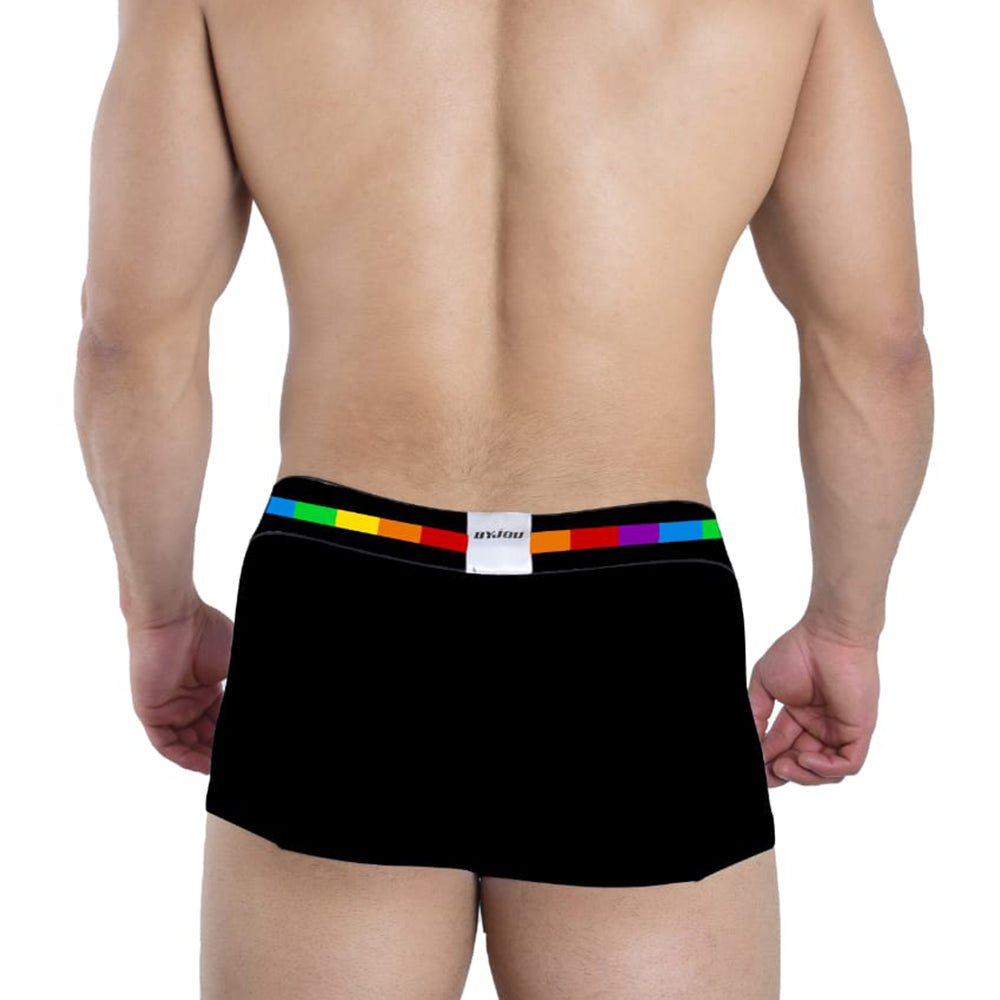 Boxer Brief Men Pride  Byjou Underwear Calzon  Black BPRMX003