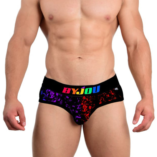 Boxer Brief Men Pride  Byjou Underwear Calzon Print BPRMX005