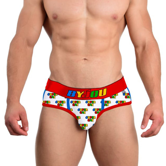 Boxer Brief Men Pride Byjou Underwear Calzon  Print BPRMX011