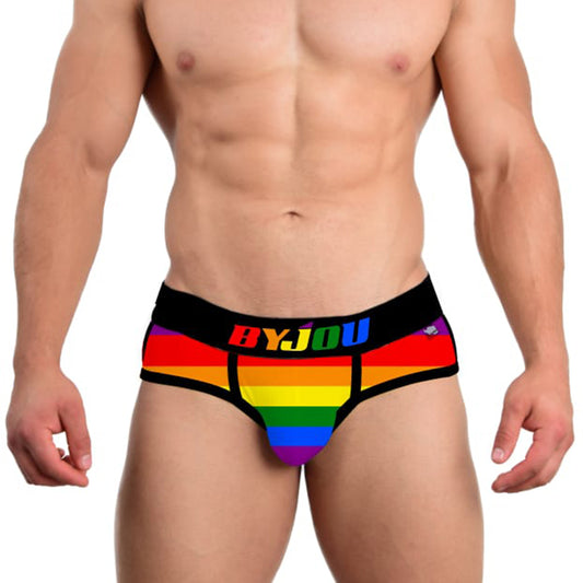 Boxer Brief Men Pride Byjou Underwear Calzon Print BPRMX014