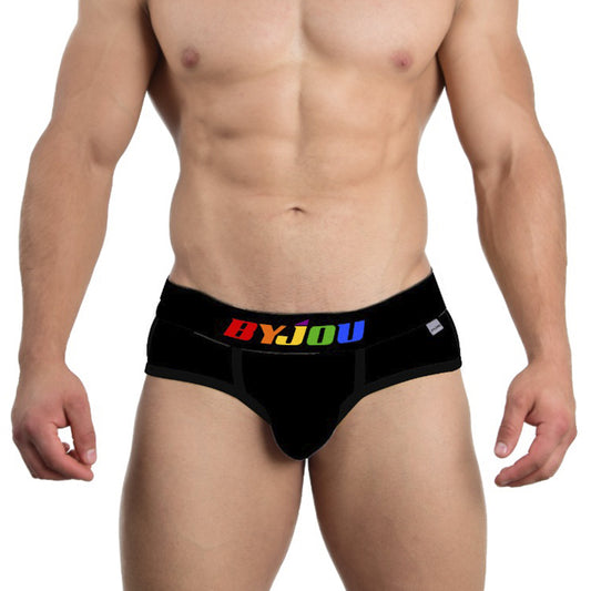 Boxer Brief Men Pride Byjou Underwear Calzon Black BPRMX017