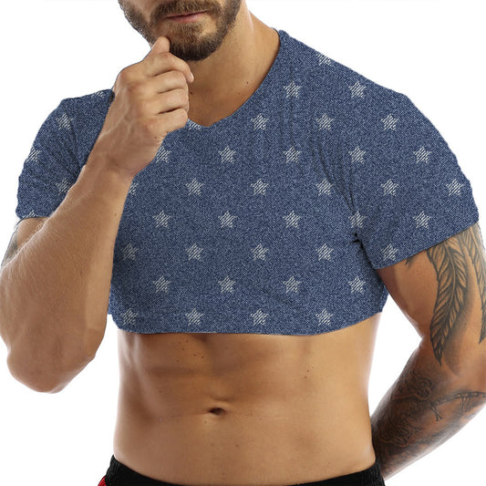 CropTop T-Shirt Men s Country Collections Byjou T-Shirt Summer BCOMX104
