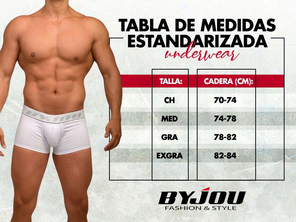 Boxer Brief Men Nautico  Byjou Underwear Calzon BNAUMX022