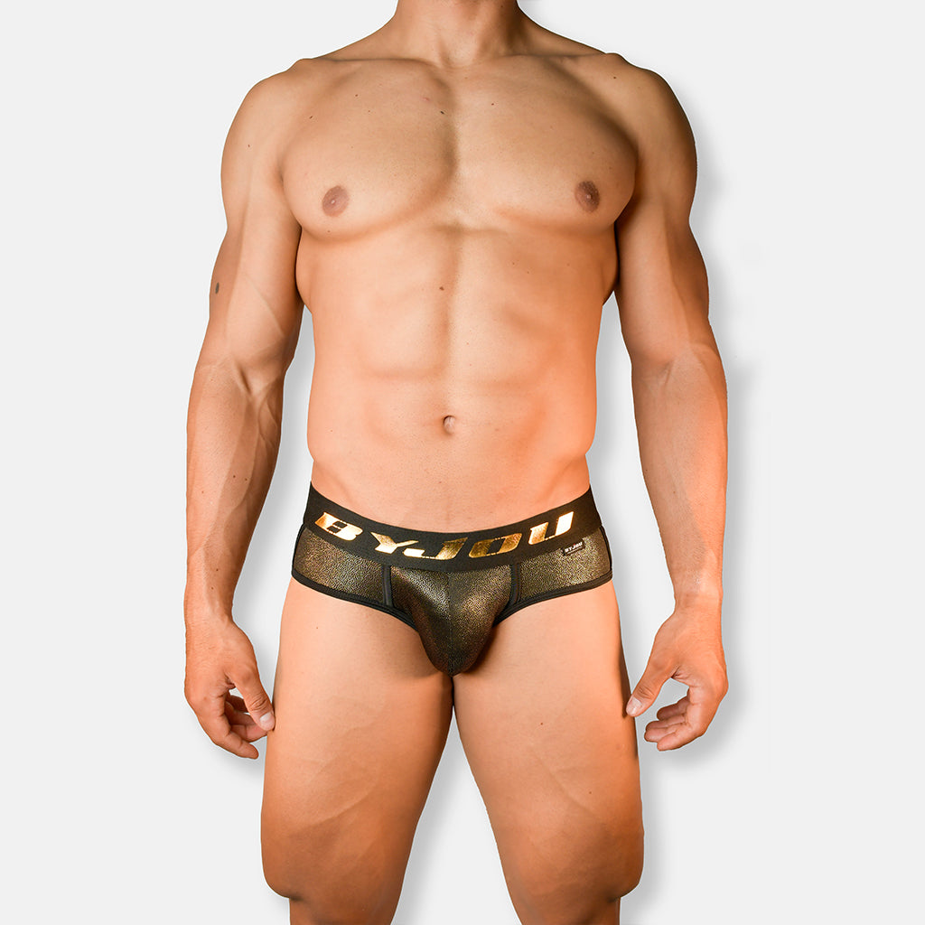 Boxer Brief Men Nautico  Byjou Underwear Calzon Fantasy Gold Byjou NAUPORO04