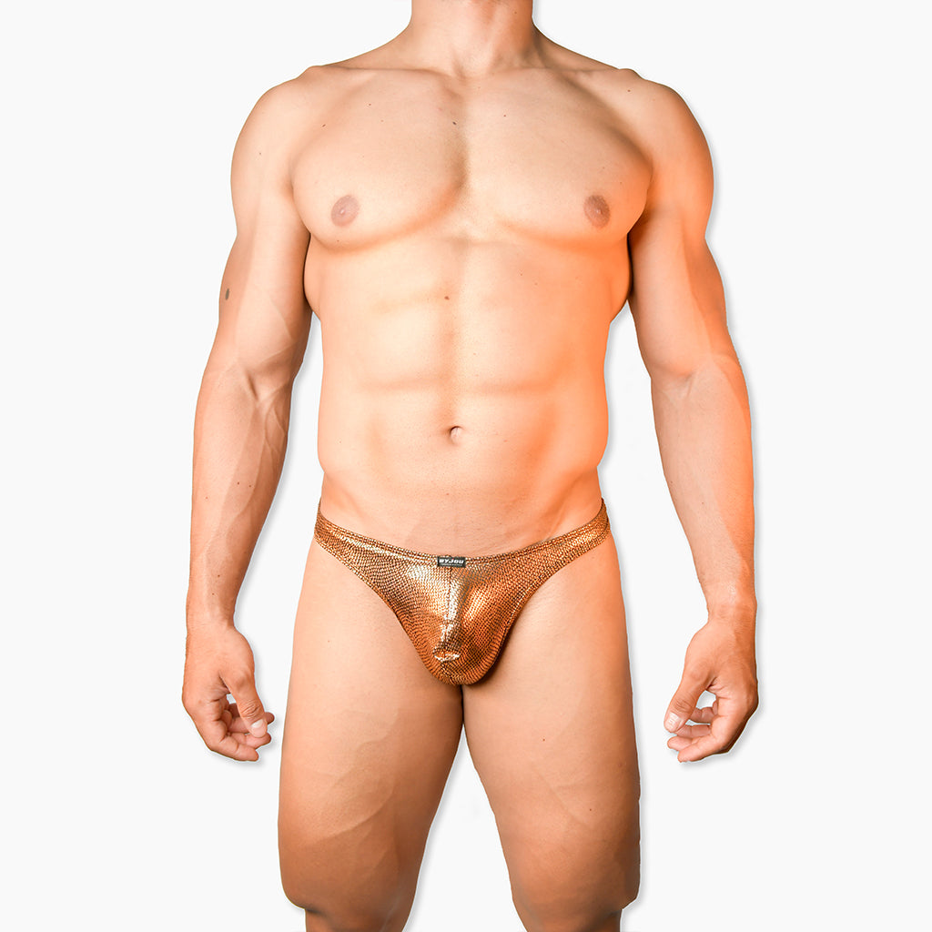 Boxer Men Thong Glitter Tanga Byjou Underwear Fantasy Copper Byjou TBBCOB02