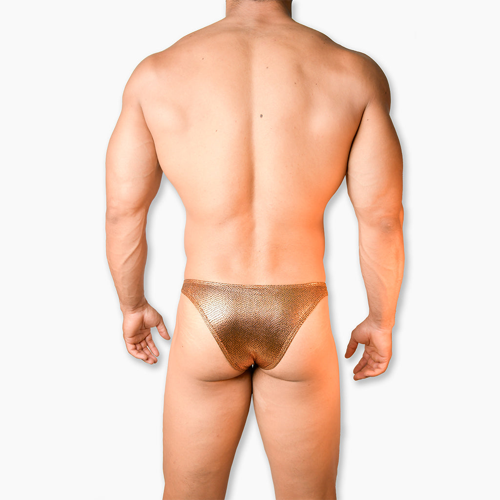 Boxer Men Thong Glitter Tanga Byjou Underwear Fantasy Copper Byjou TBBCOB02