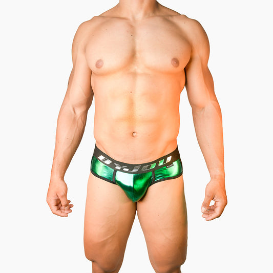 Boxer Brief Men Nautico  Byjou Underwear Calzon Fantasy Green NAUVERLI04