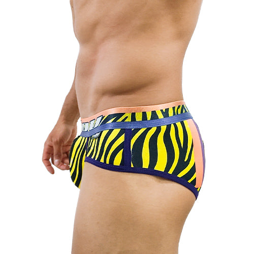 Boxer Brief Men Nautico  Byjou Underwear Calzon Yellow 6323